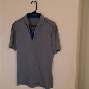Light blue lululemon polo